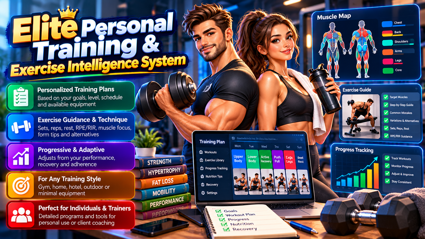 Elite Personal Training & Exercise Intelligence System preview