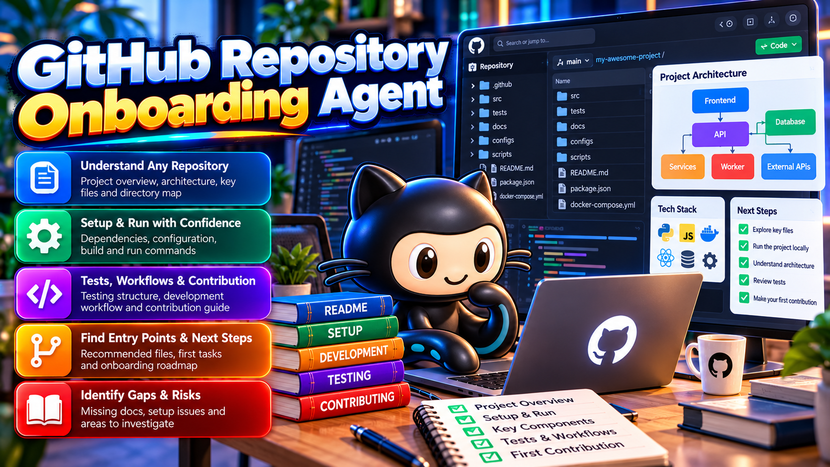 GitHub Repository Onboarding Agent preview