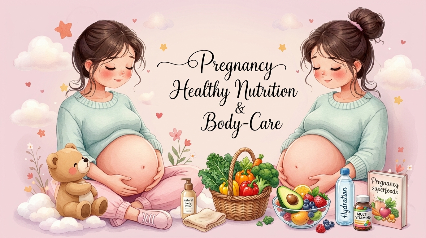 Pregnancy Healthy Nutrition & Body-Care Planner preview