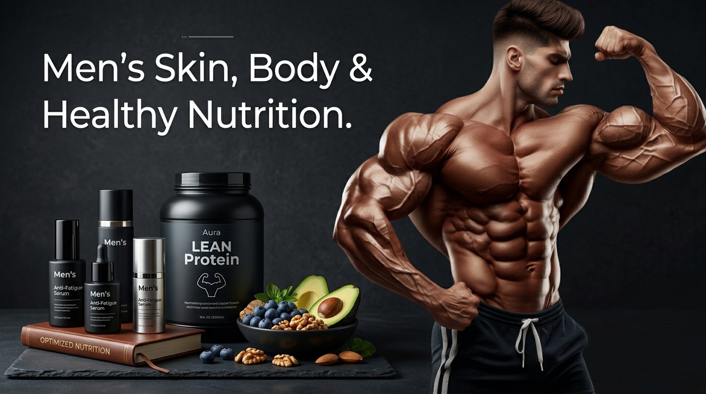 #1 Men's Skin, Body & Healthy Nutrition Planner preview