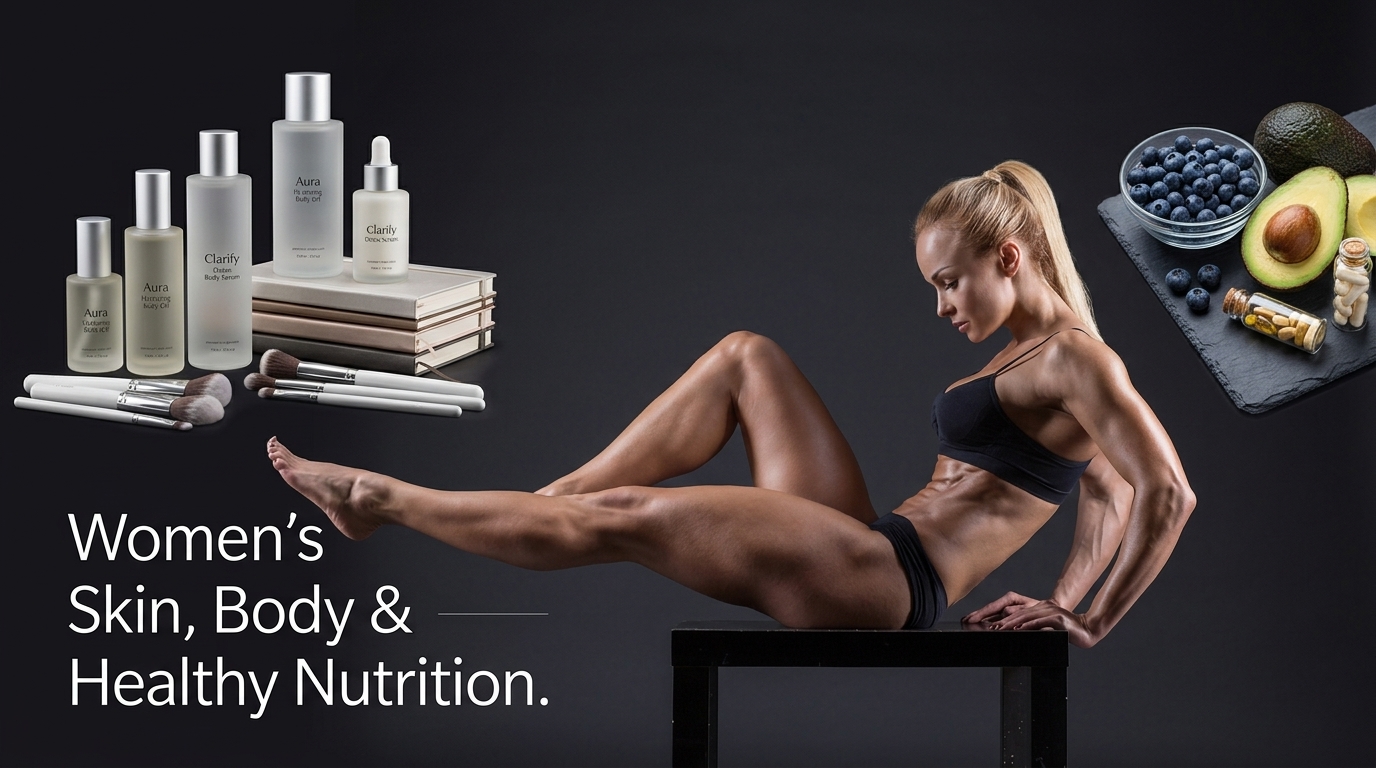 #1 Women's Skin, Beauty & Healthy Nutrition Planner preview
