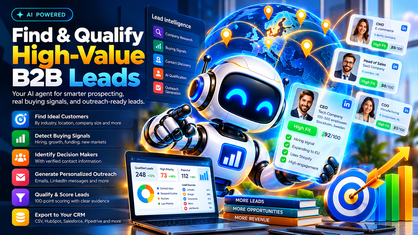B2B Lead Generation & Qualification screenshot 3
