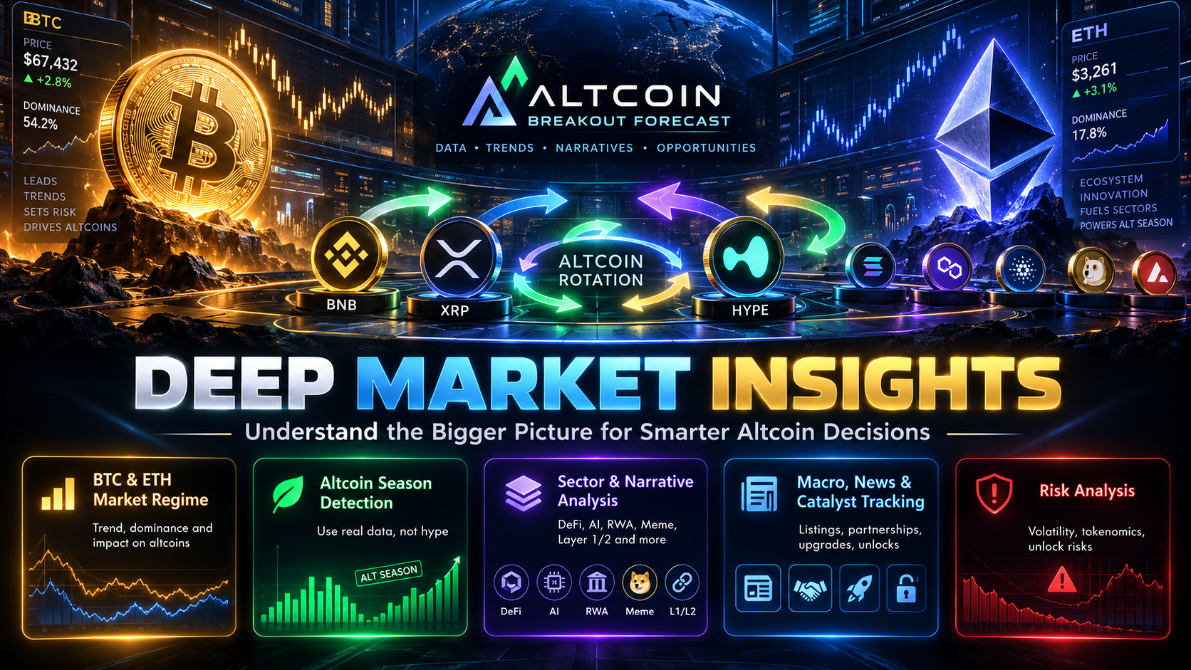 Alt Coins Breakout-Forecast, BNB-XRP-Hype&More screenshot 2