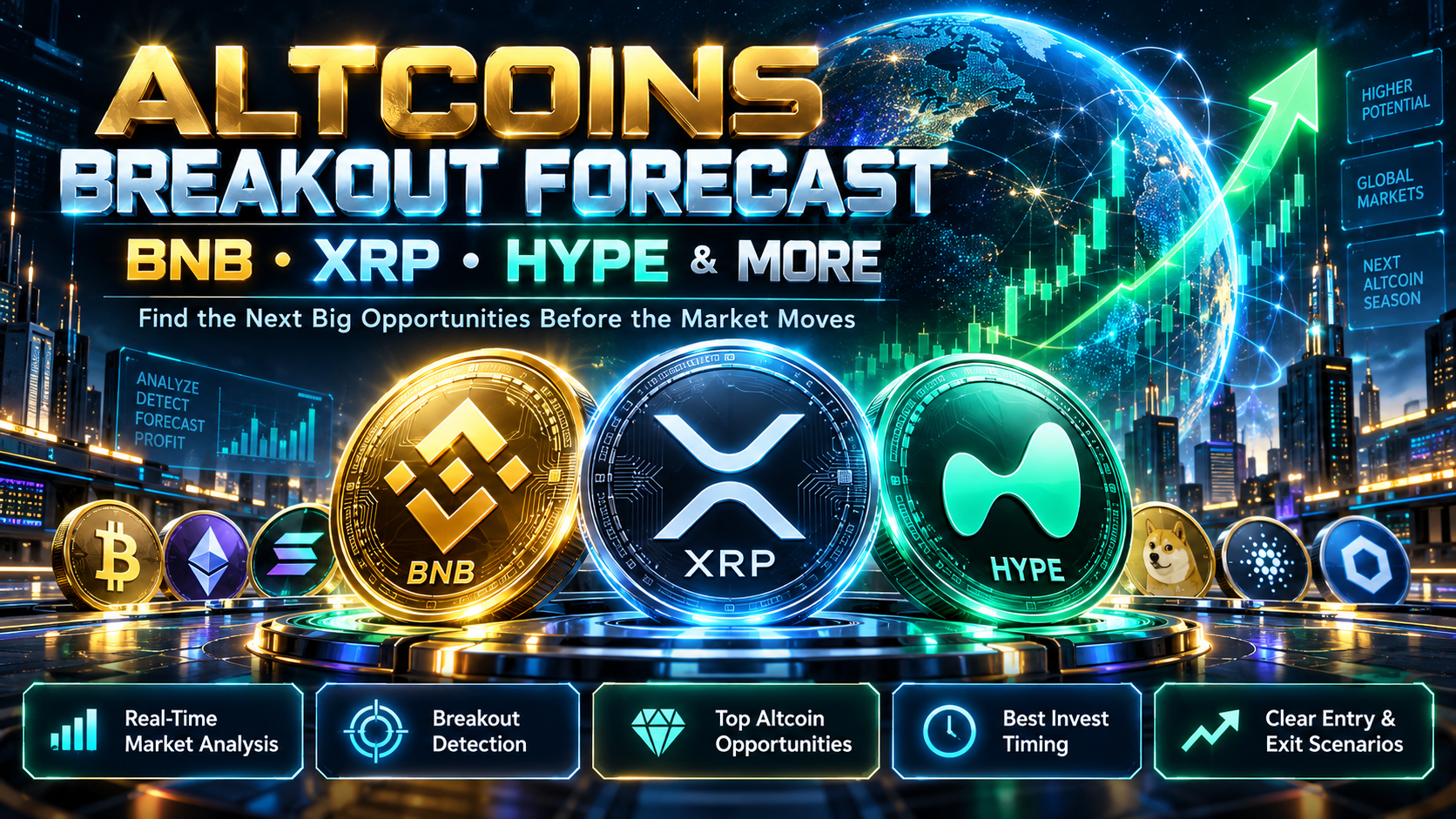 Alt Coins Breakout-Forecast, BNB-XRP-Hype&More screenshot 4