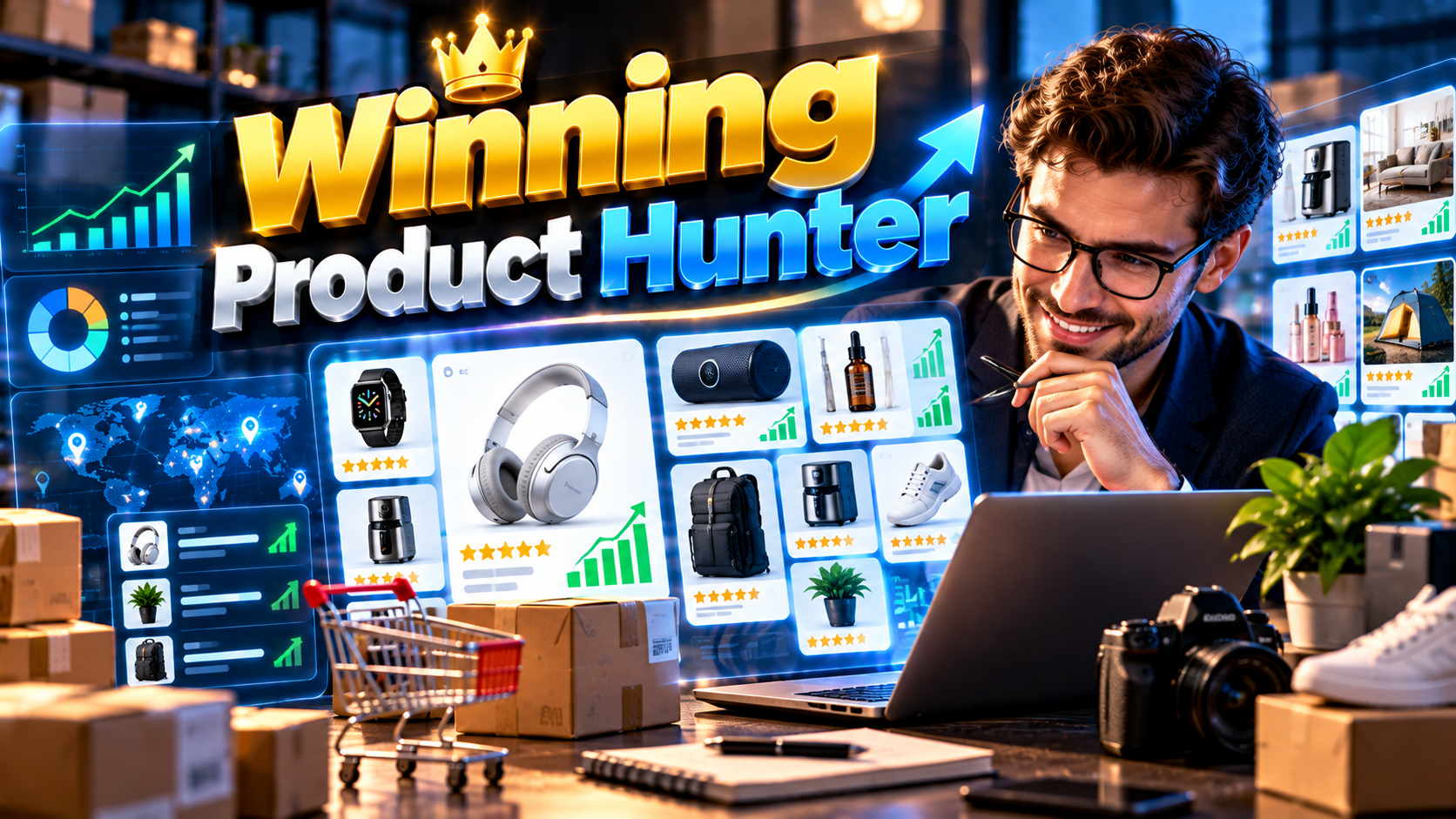 Winning Product Hunter — Find E-commerce Opportunities preview