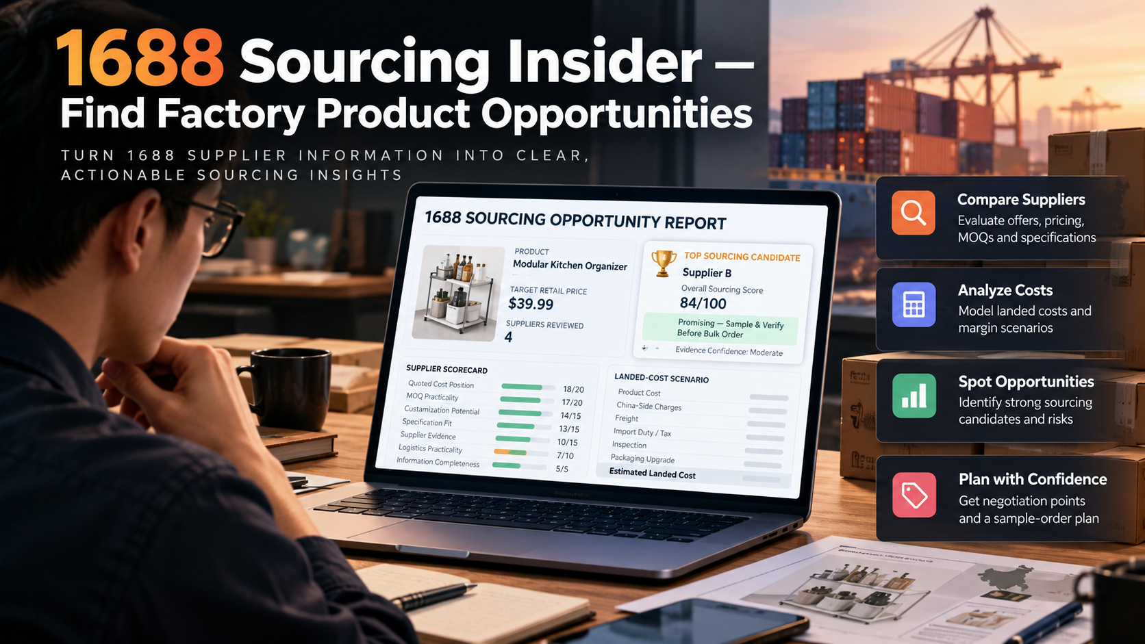 1688 Sourcing Insider — Find Factory Product Opportunities preview