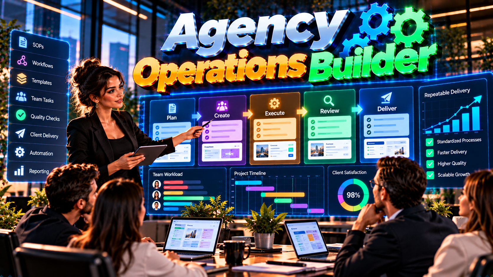 Agency Operations Builder — Repeatable Delivery preview