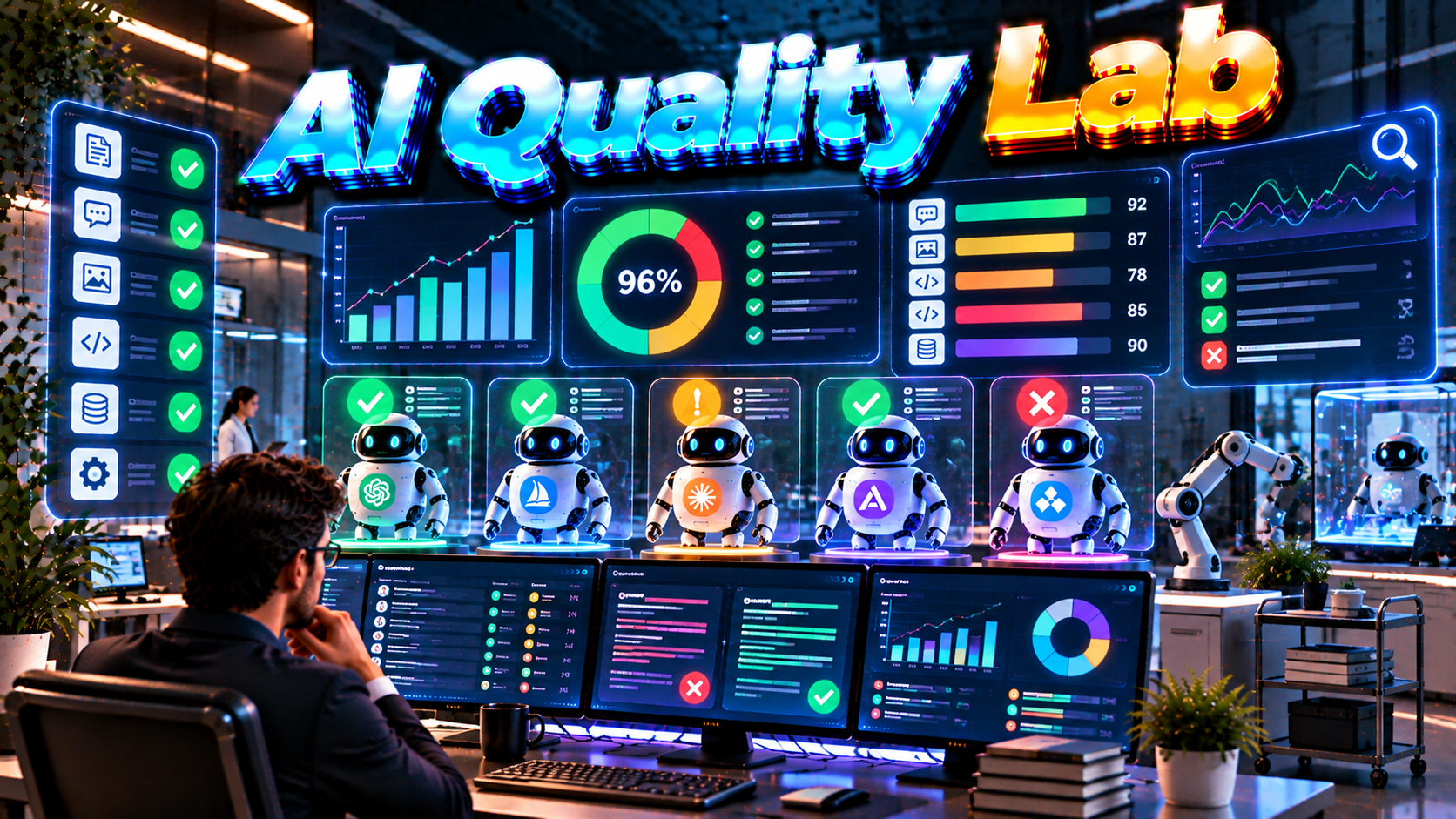 AI Quality Lab — Test, Benchmark & Improve AI Agents preview