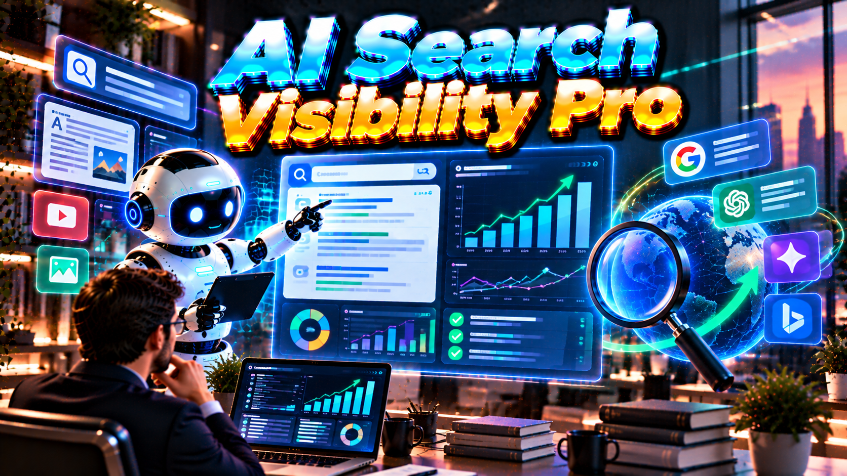 AI Search Visibility Pro — Search + AI Discovery preview