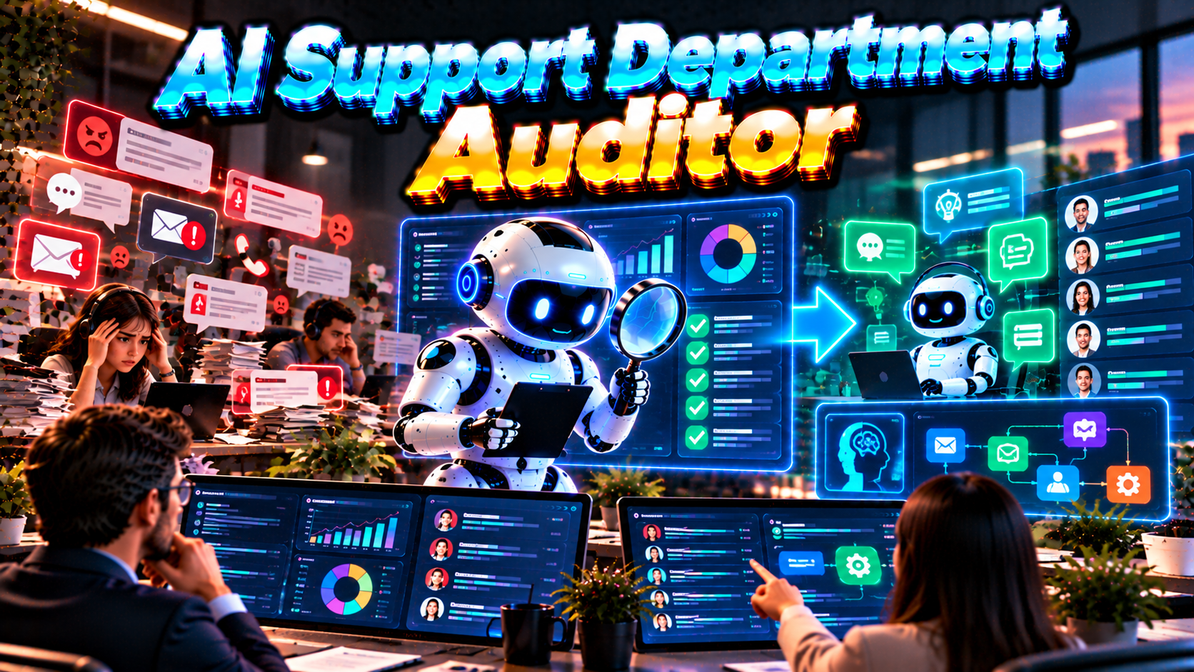 AI Support Department Auditor — Service Automation preview