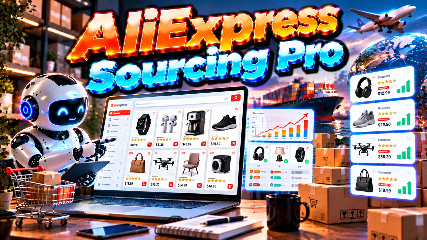 AliExpress Sourcing Pro — Compare Products & Costs preview