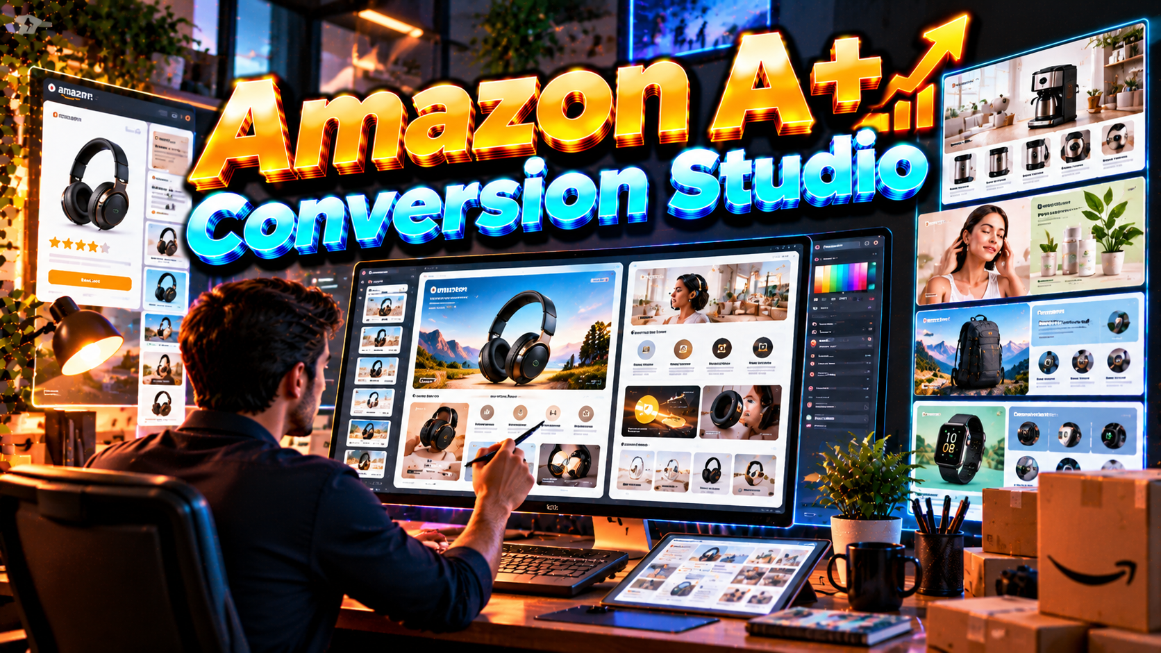Amazon A+ Conversion Studio — Richer Product Content preview