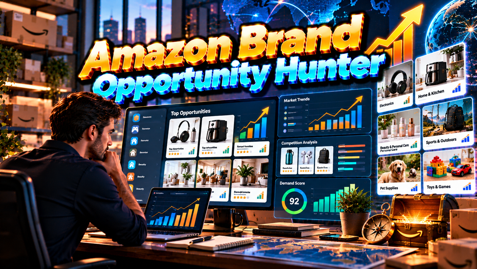 Amazon Brand Opportunity Hunter — Find Brand Niches preview