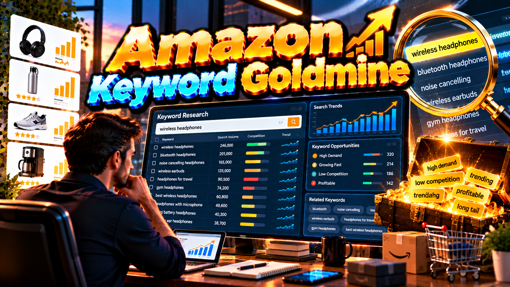 Amazon Keyword Goldmine — Find Buyer Search Terms preview