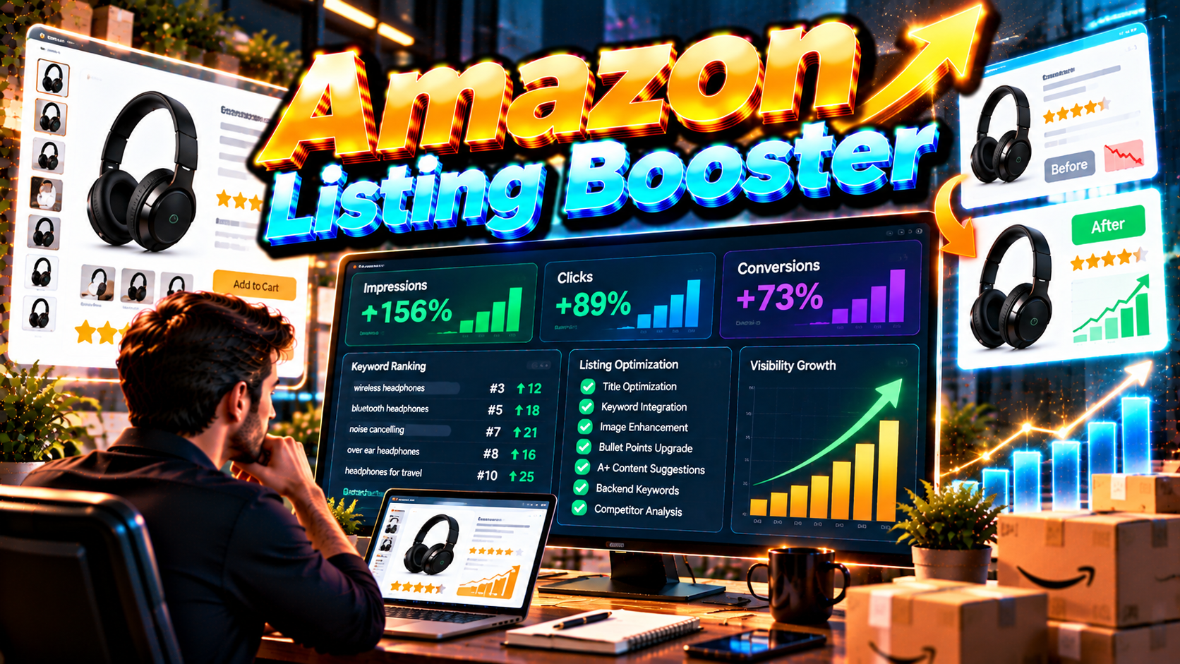 Amazon Listing Booster — Improve Visibility & Conversion preview