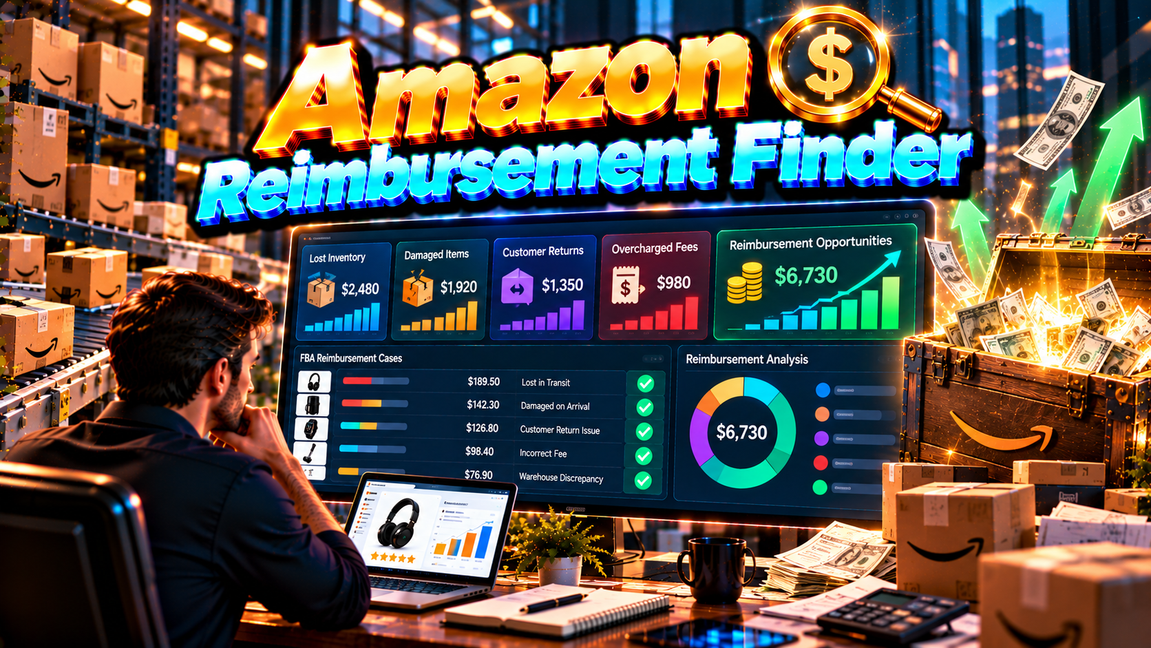 Amazon Reimbursement Finder — Recover FBA Funds preview