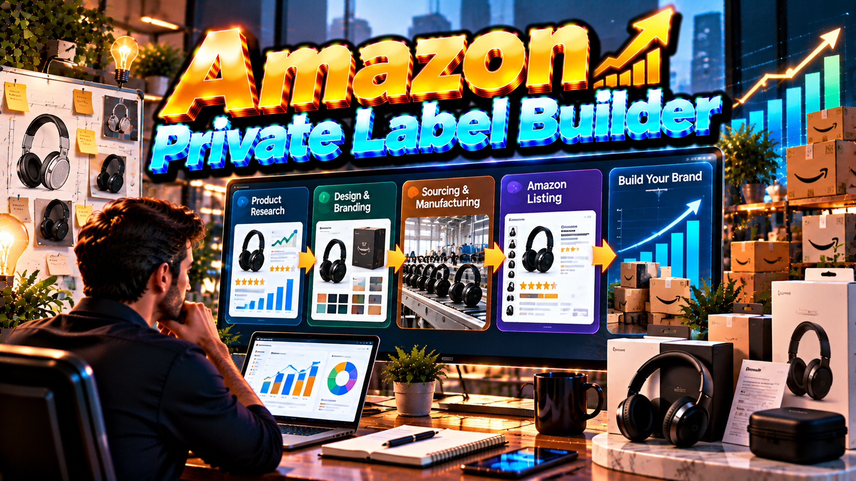 Amazon Private Label Builder — Build a Brand preview