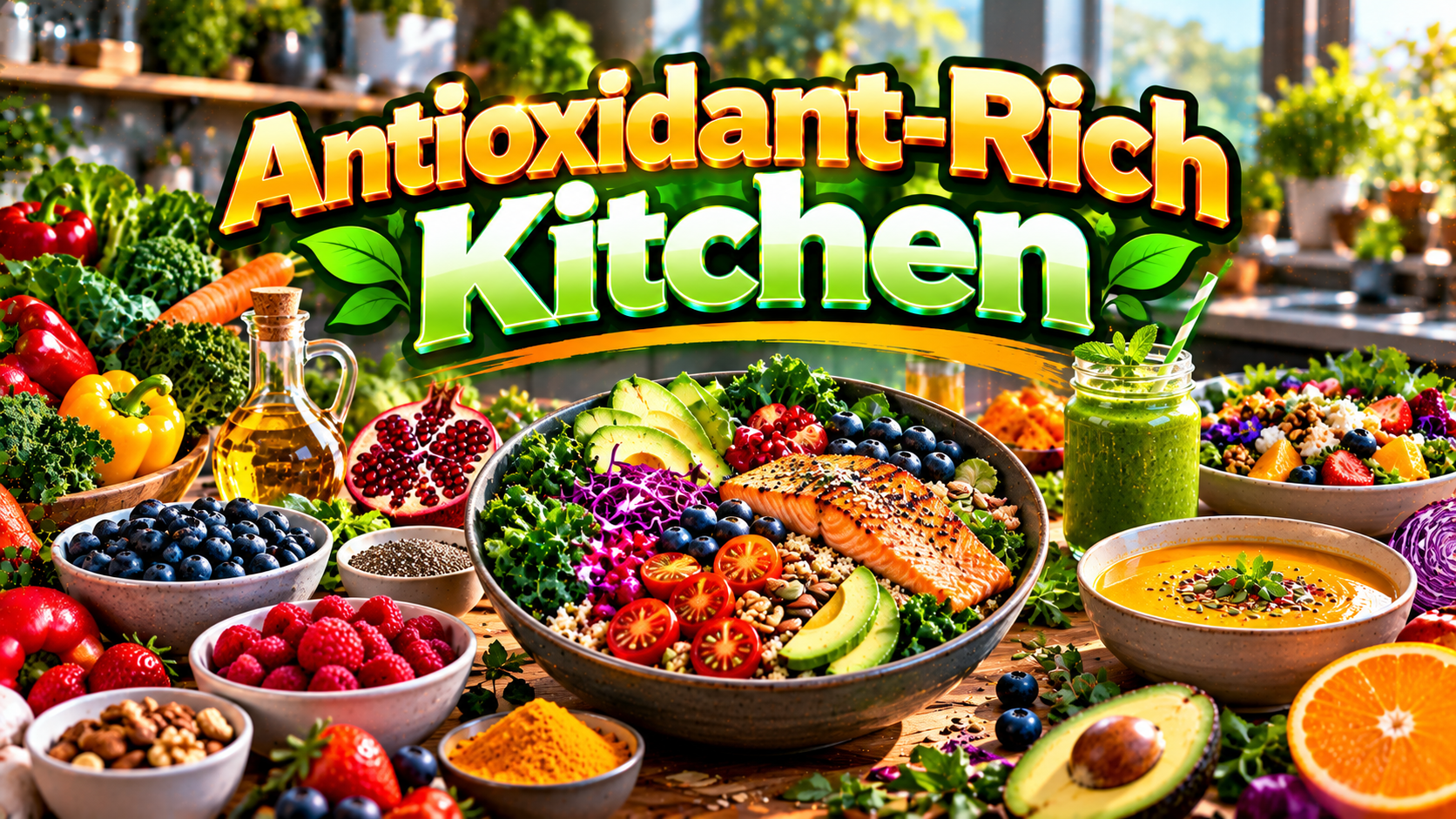 Antioxidant-Rich Kitchen — Colorful Meal Plans preview