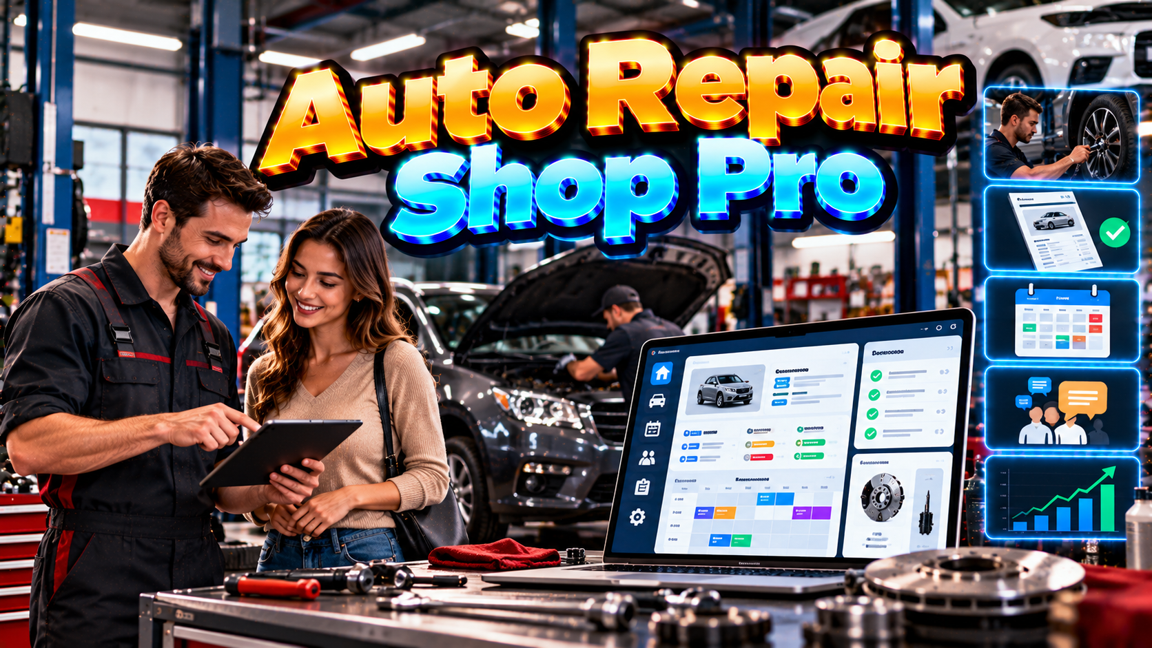 Auto Repair Shop Pro — Quotes & Retention preview