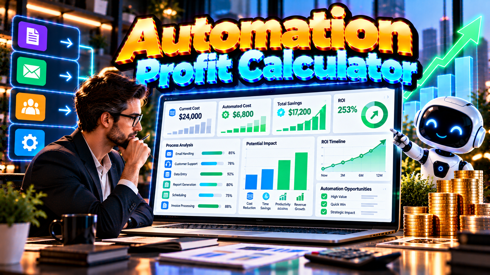 Automation Profit Calculator — AI Business Case preview