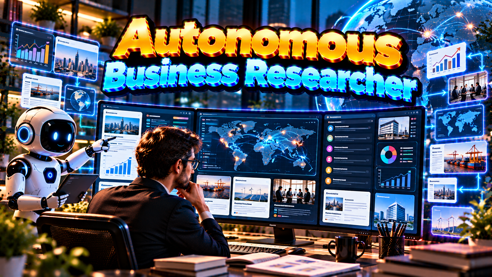 Autonomous Business Researcher — Decision Intelligence preview