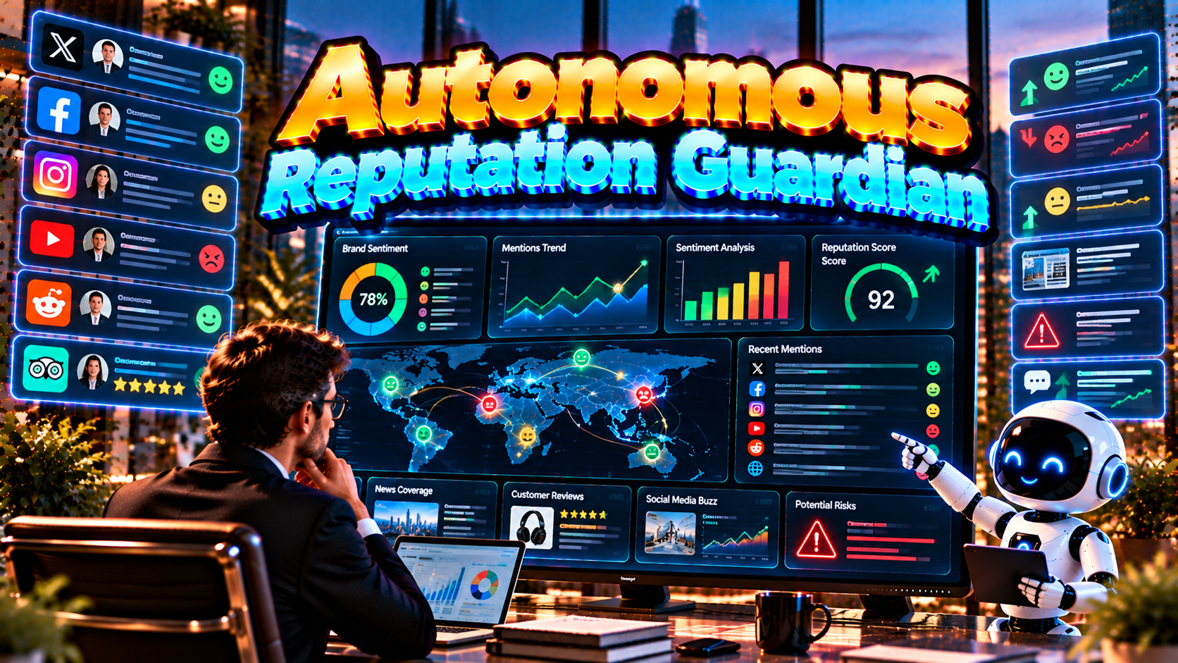 Autonomous Reputation Guardian preview