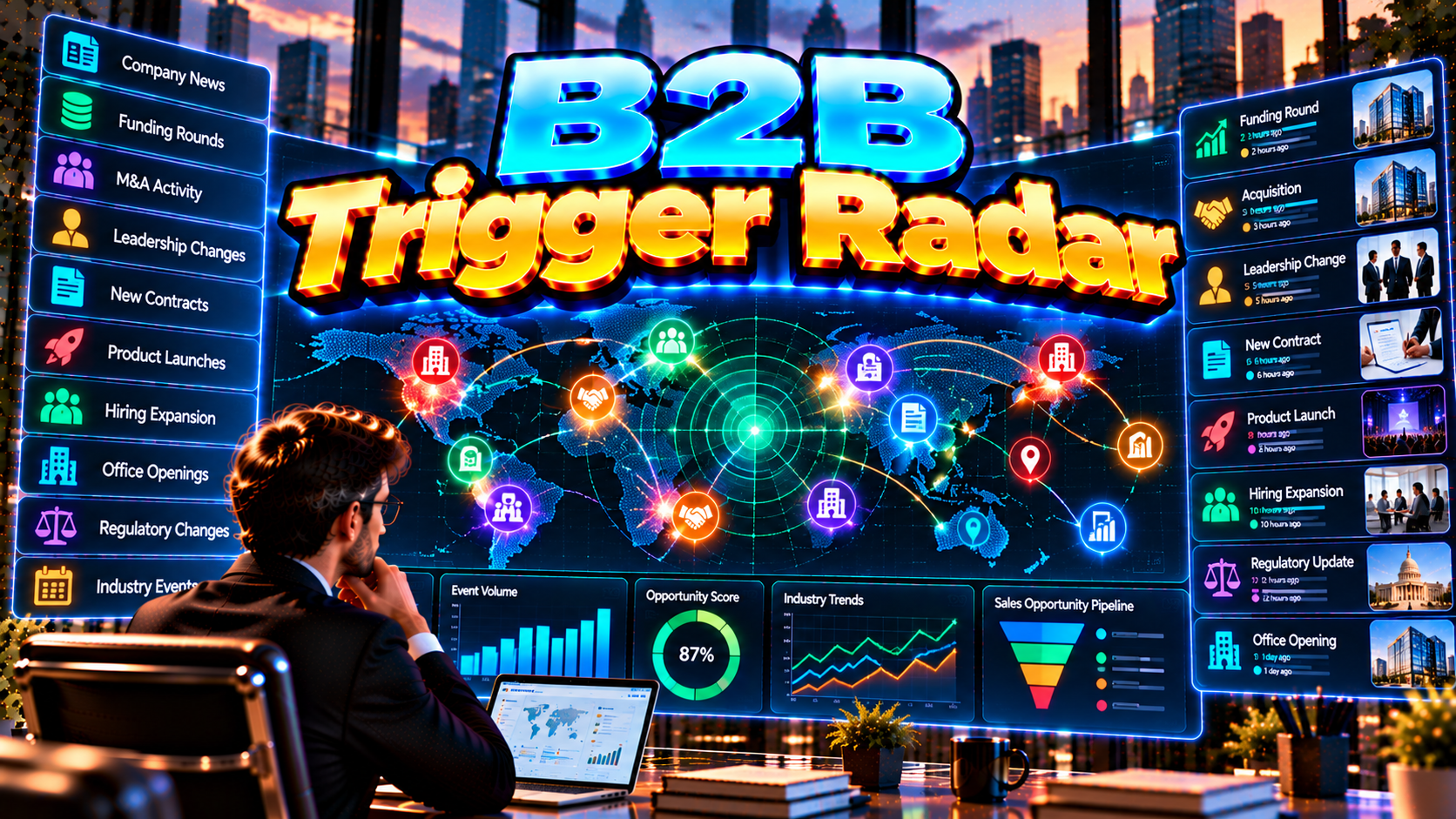 B2B Trigger Radar preview