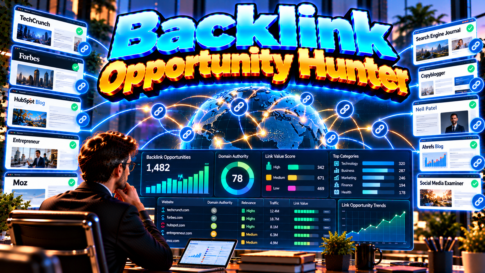 Backlink Opportunity Hunter preview