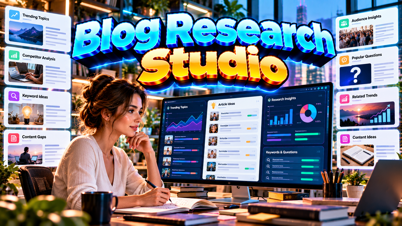 Blog Research Studio preview