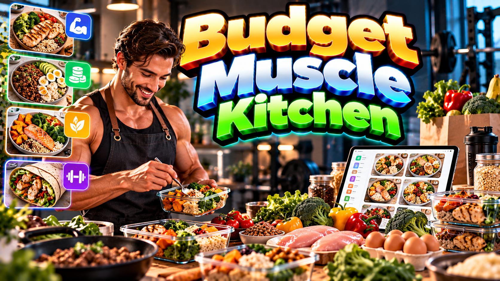 Budget Muscle Kitchen preview