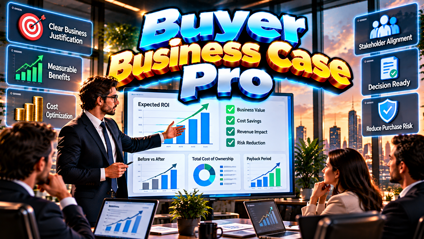 Buyer Business Case Pro preview