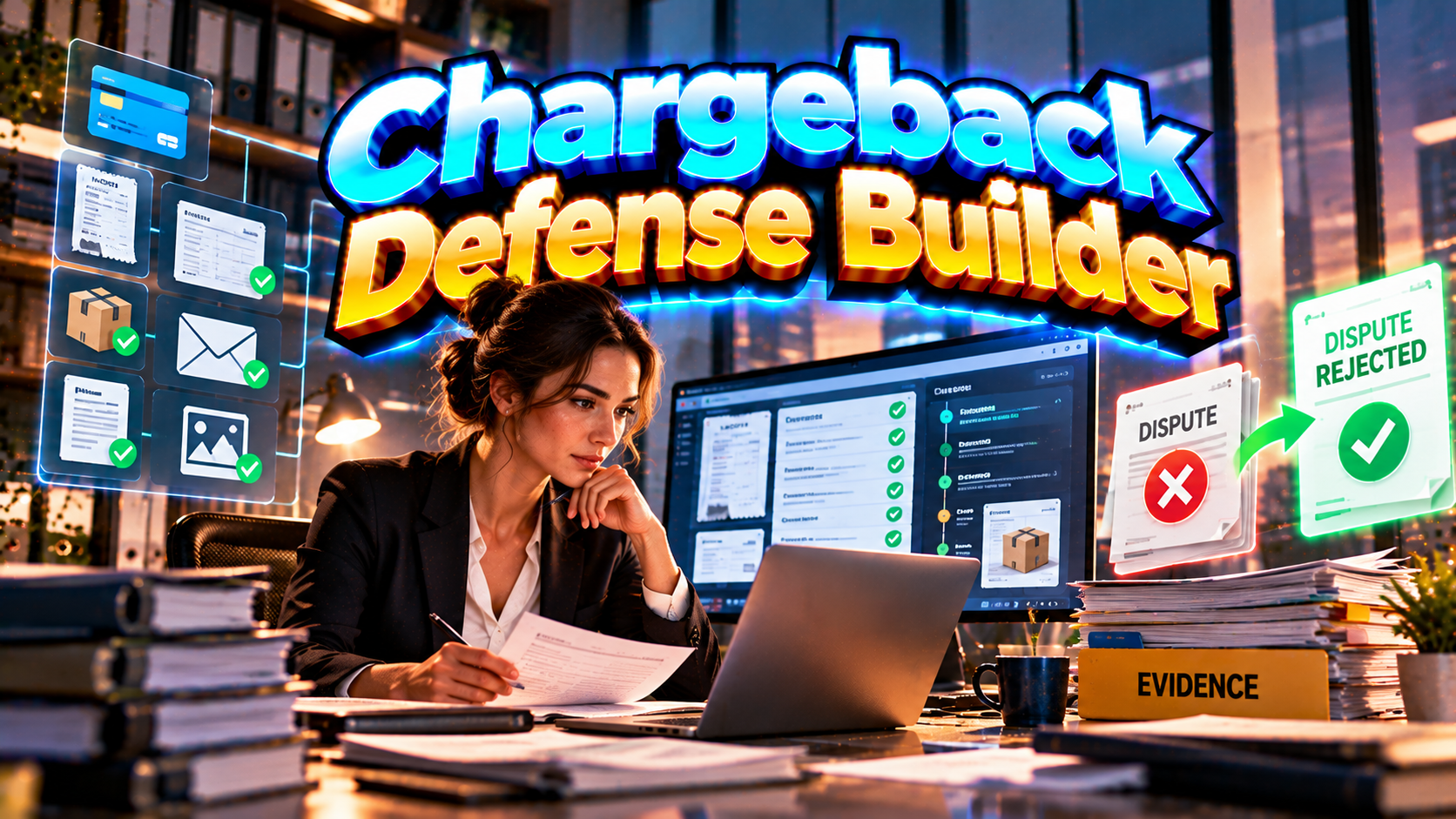 Chargeback Defense Builder preview