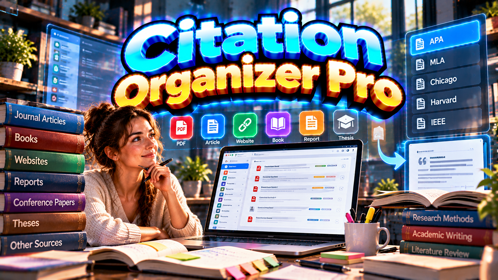 Citation Organizer Pro preview