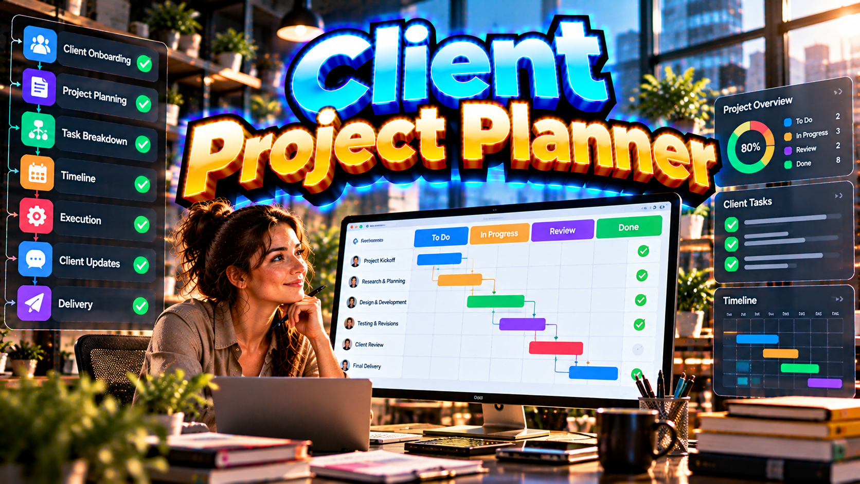 Client Project Planner preview