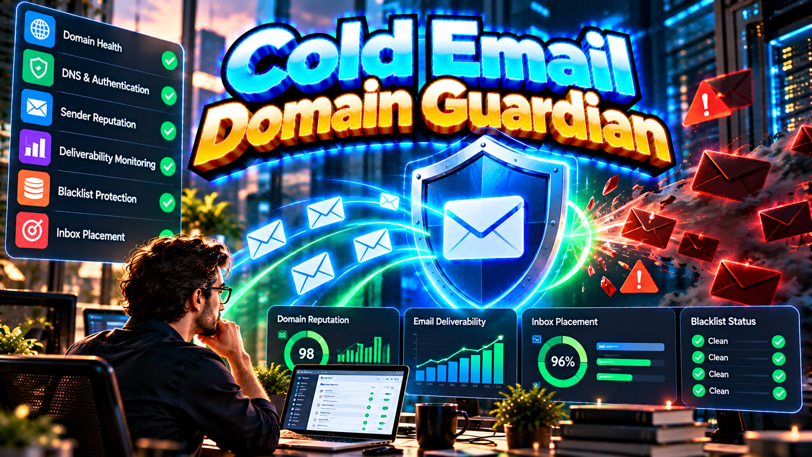 Cold Email Domain Guardian preview
