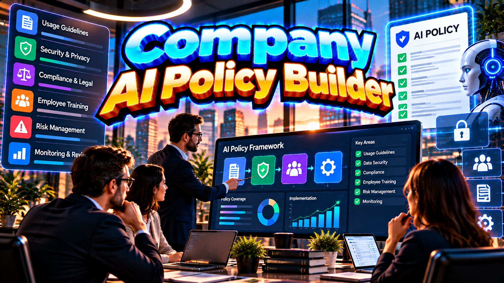 Company AI Policy Builder preview