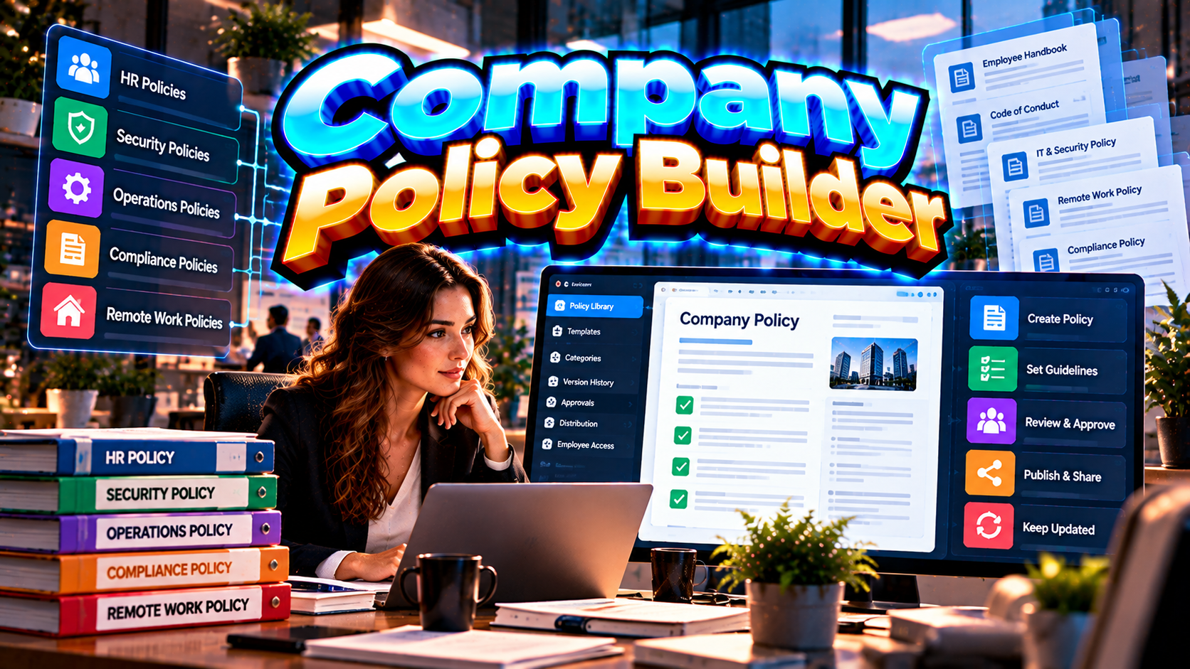 Company Policy Builder preview