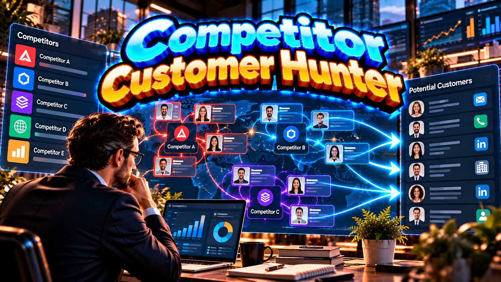 Competitor Customer Hunter preview