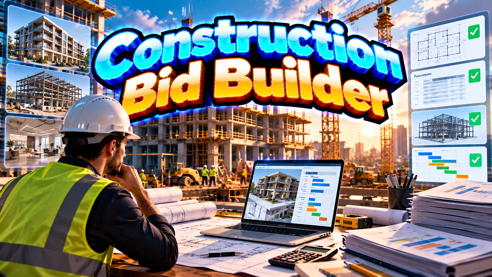 Construction Bid Builder — Build Better Project Proposals preview