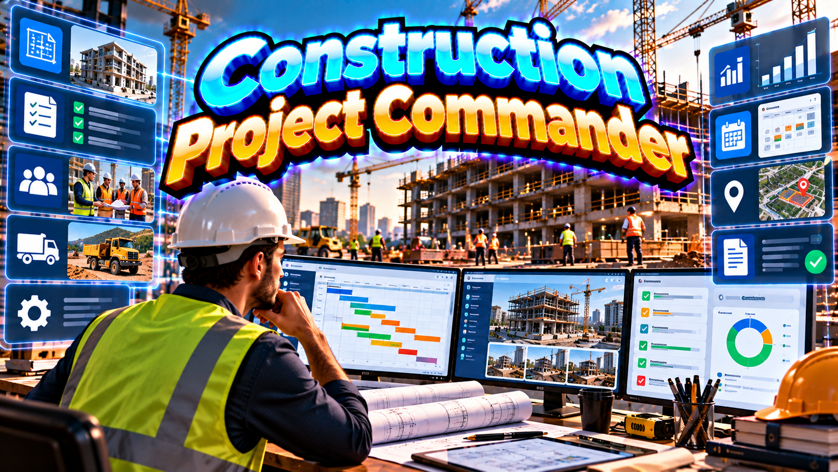 Construction Project Commander — Scope, Tasks & Progress preview