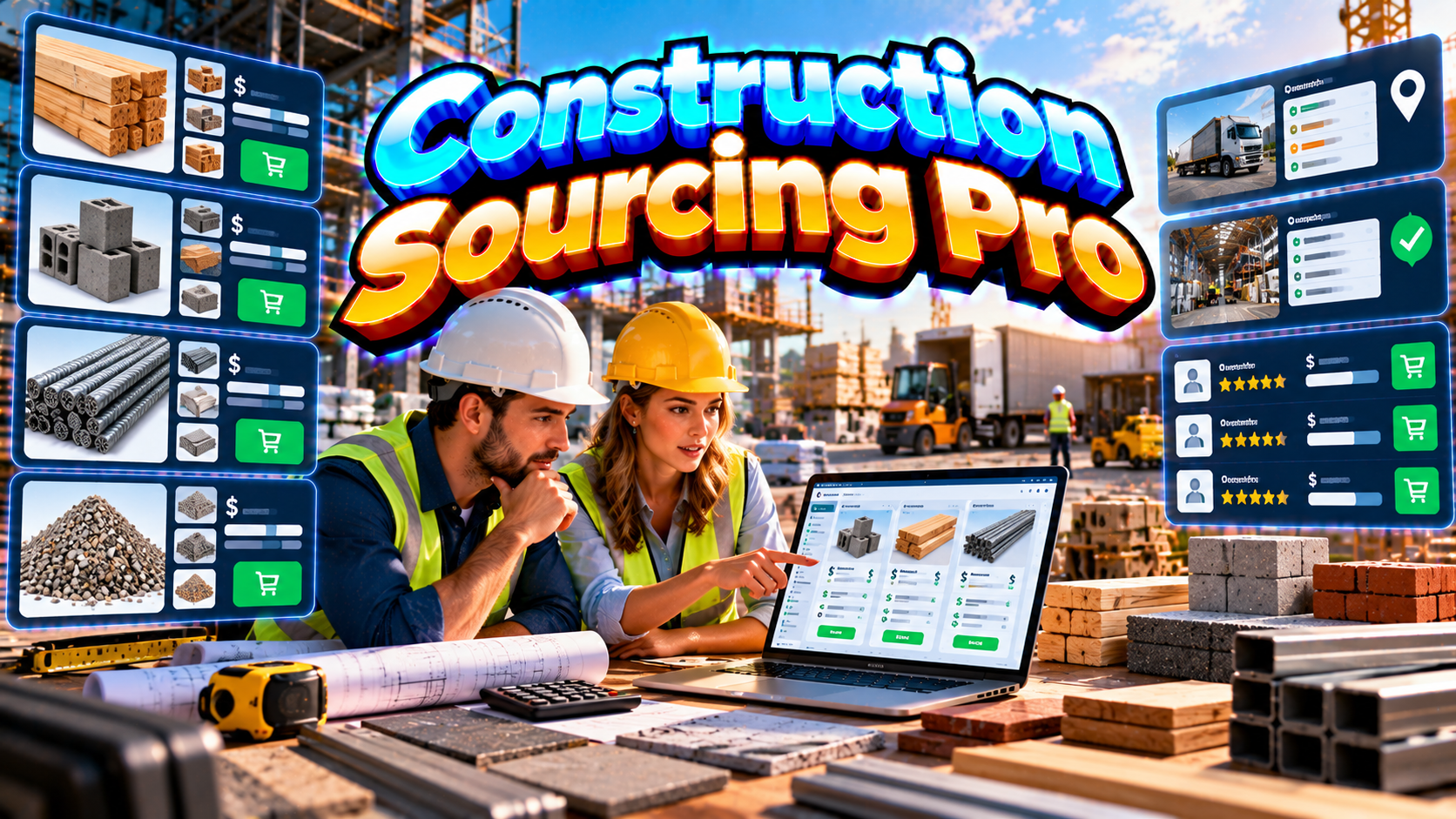 Construction Sourcing Pro — Materials & Vendor Options preview