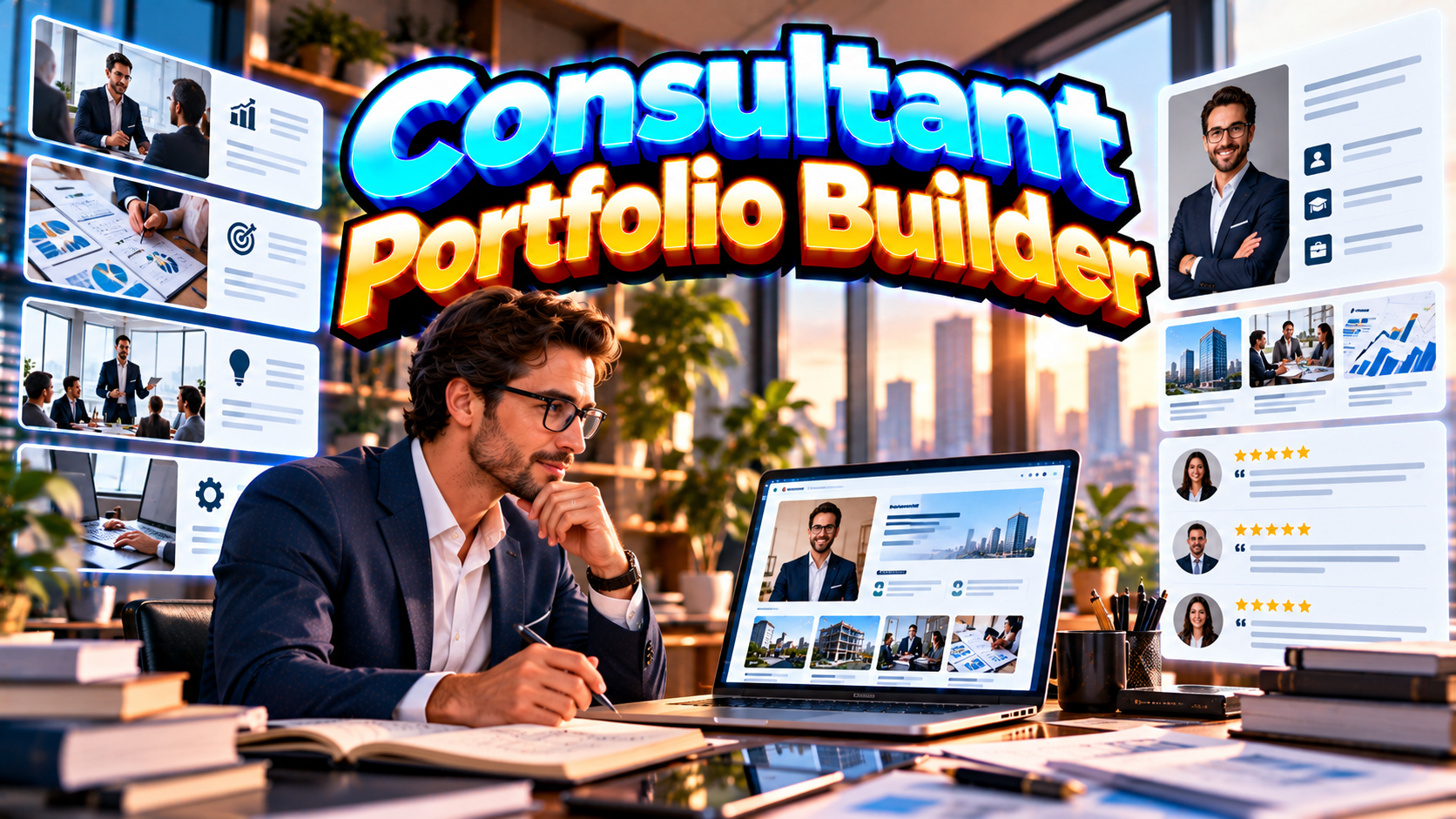 Consultant Portfolio Builder — Expertise Into Credibility preview