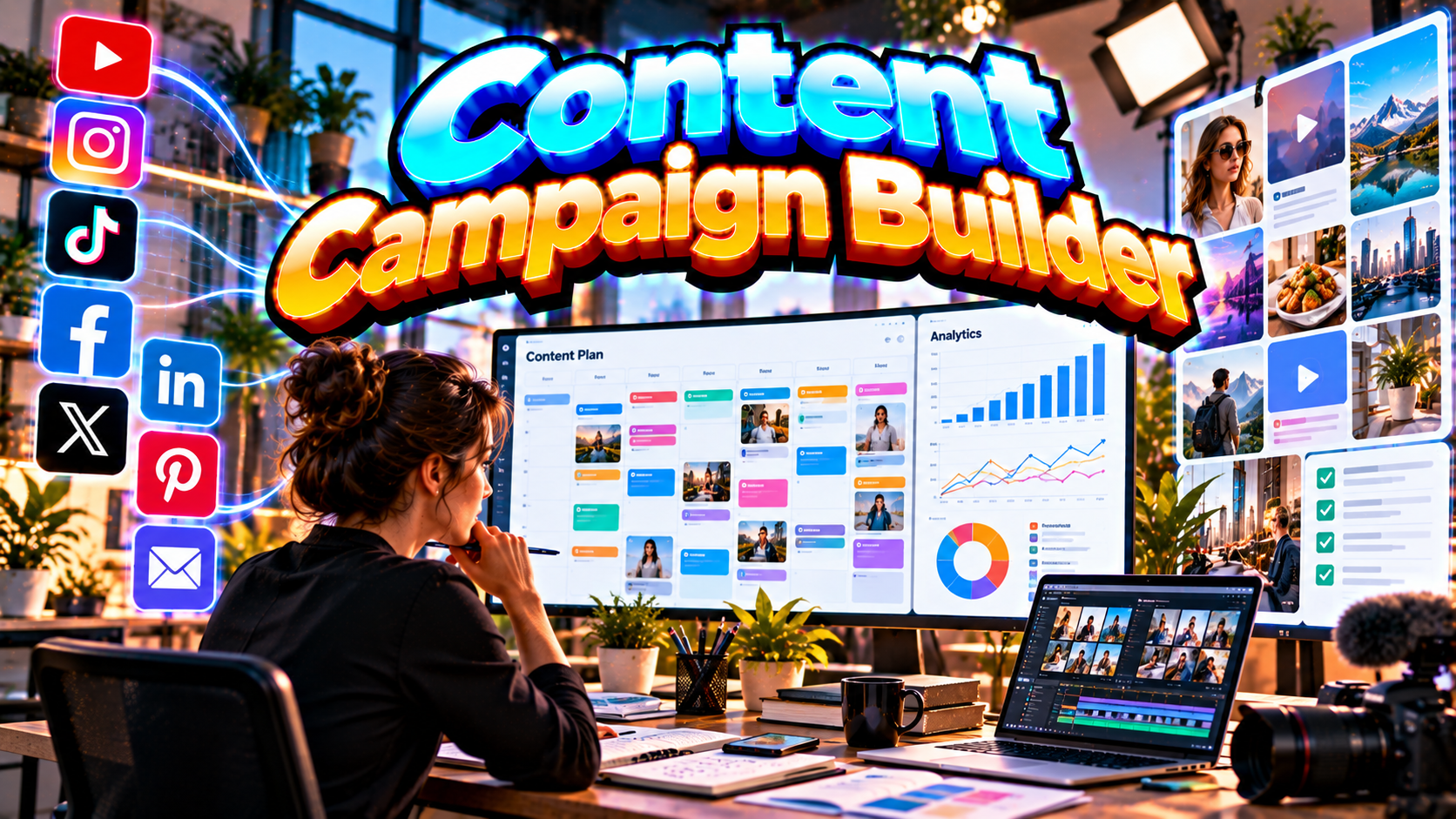 Content Campaign Builder — Smarter Multi-Channel Campaigns preview