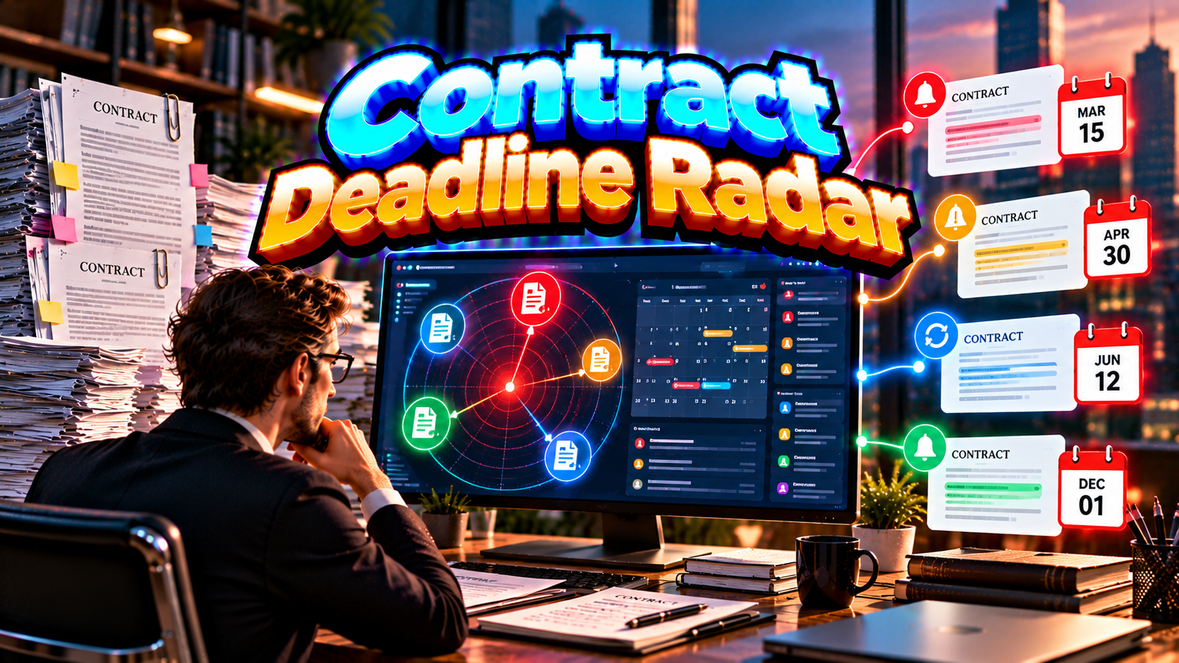 Contract Deadline Radar — Dates, Renewals & Critical Events preview
