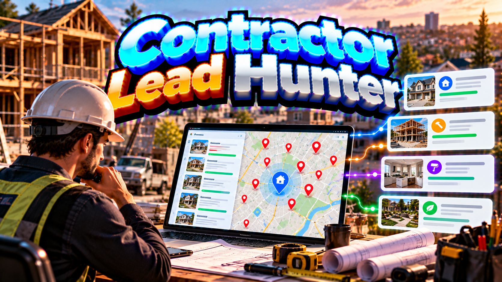 Contractor Lead Hunter — Find More Local Project preview