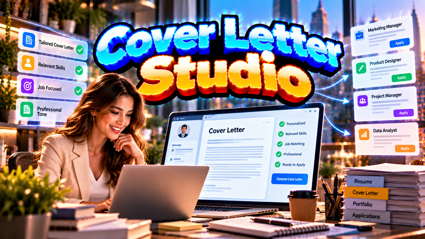 Cover Letter Studio — Build More Relevant Applications preview