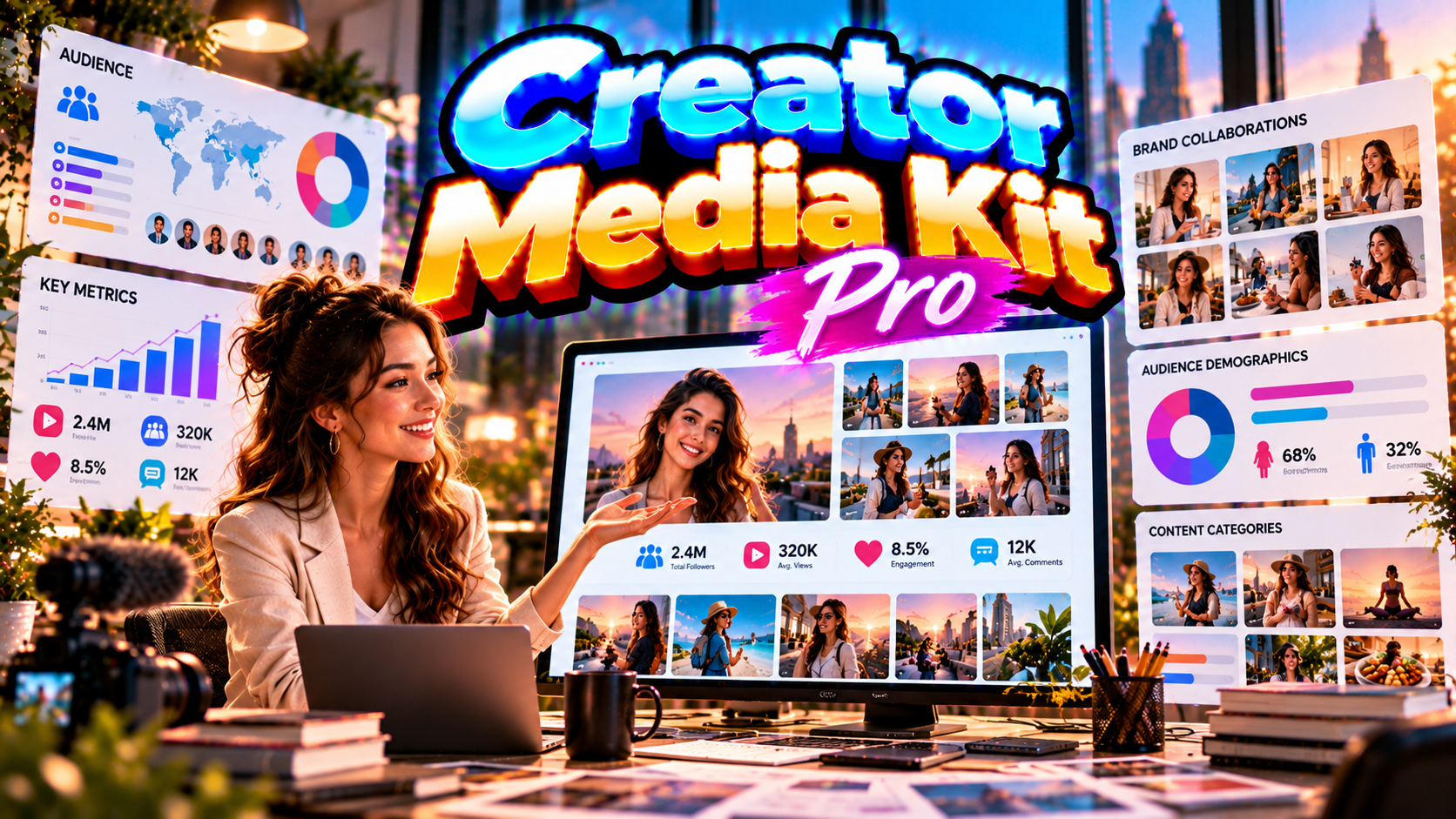 Creator Media Kit Pro — Present Your Audience Professionally preview