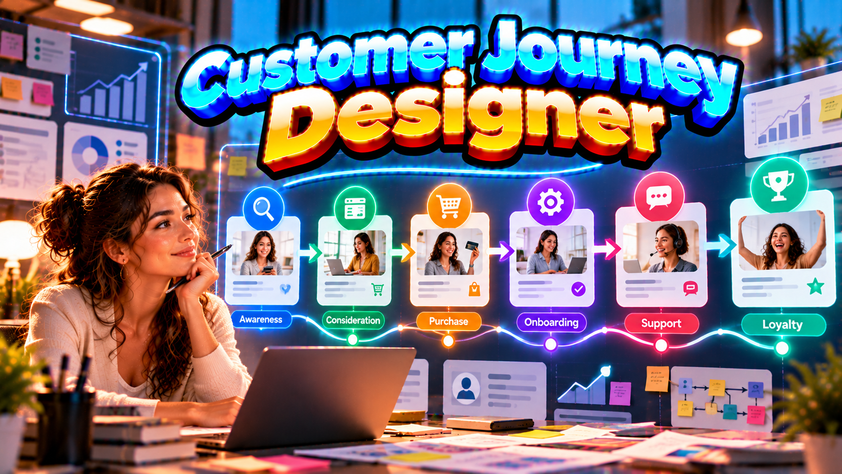 Customer Journey Designer — Understand the Complete User preview