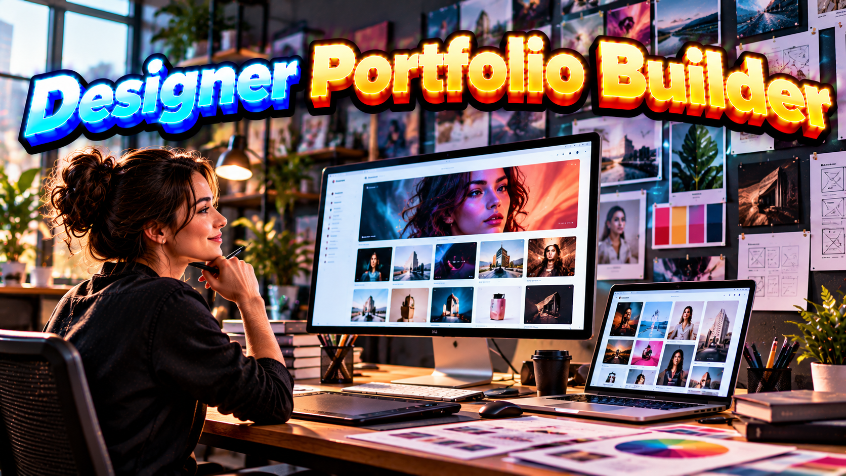 Designer Portfolio Builder — Present Creative Work preview