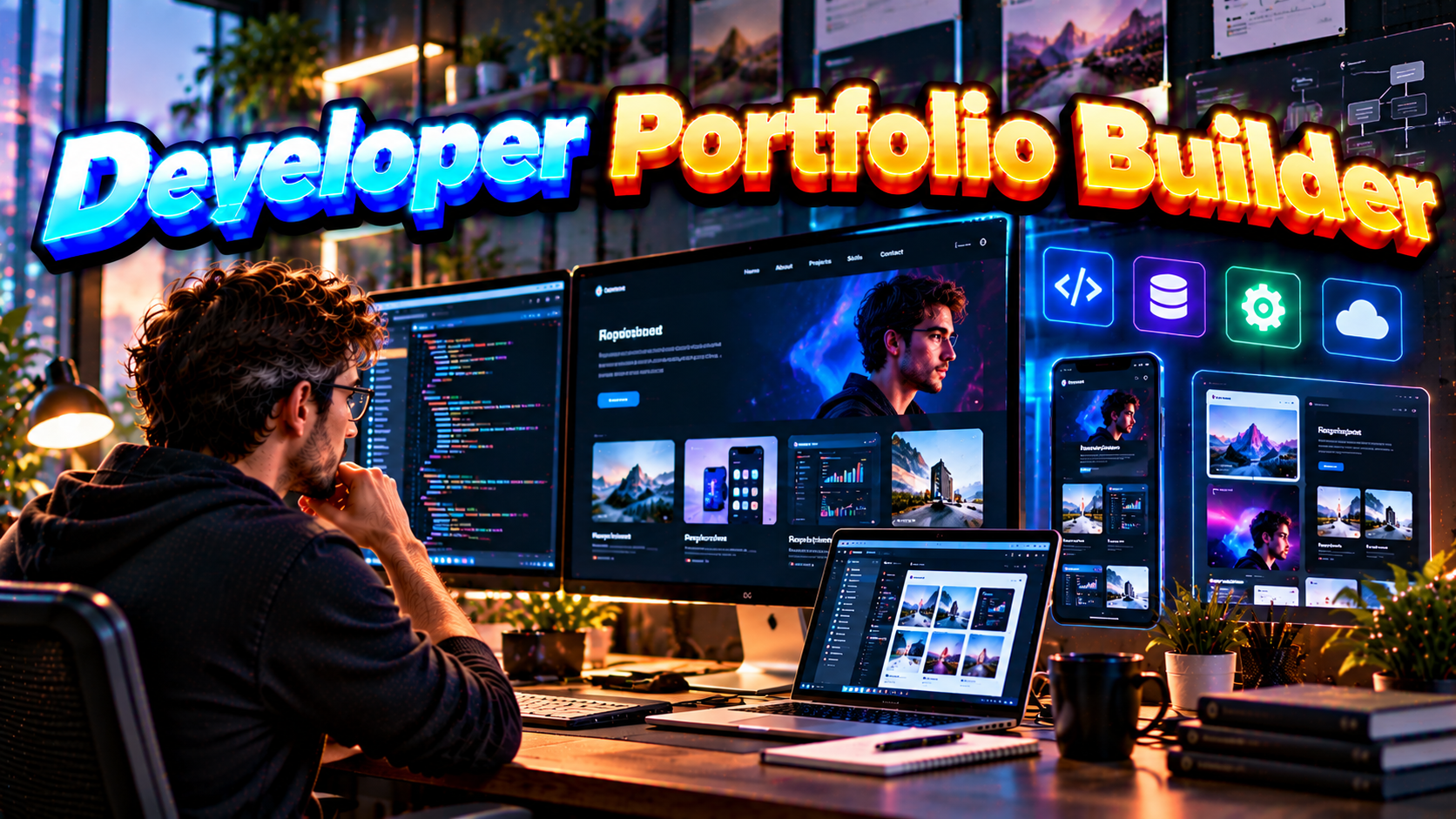 Developer Portfolio Builder — Showcase Technical Skills preview